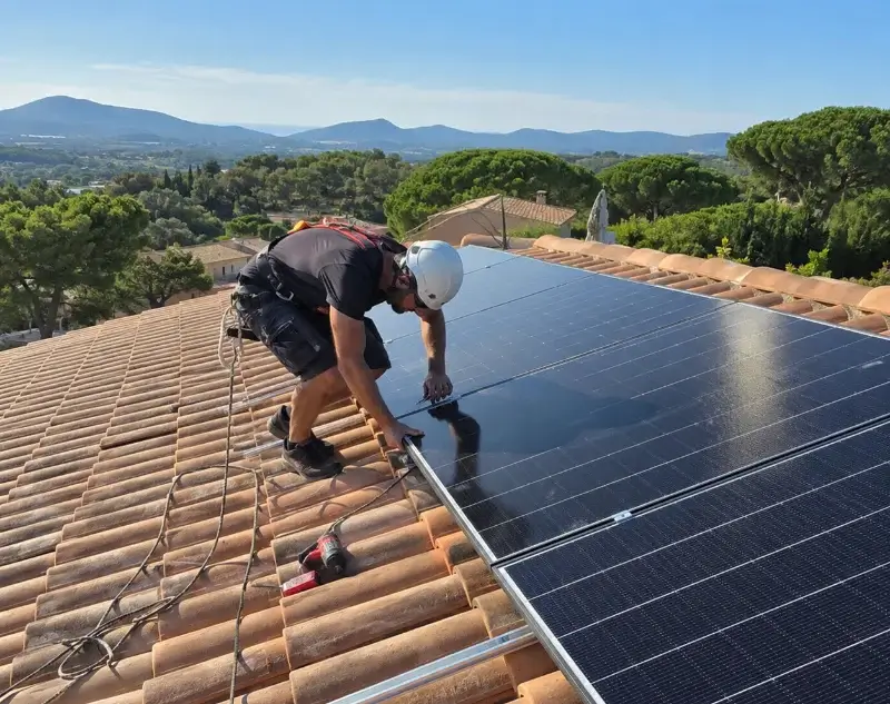 Installateur panneaux solaires Saint-Léger-les-Vignes — pose photovoltaïque sur toiture